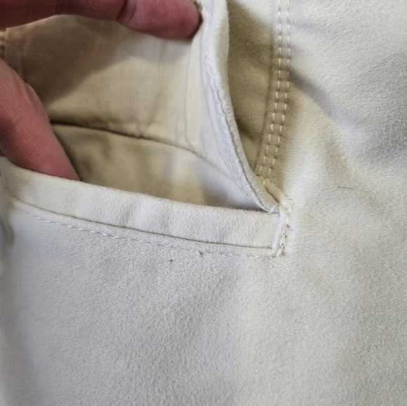 RALPH LAUREN RUGBY Cream Cotton Blazer Jacket. Size 8 - Picture 4 of 12